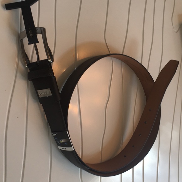 Nike Men's G-Flex Feather Edge Golf Belt Brown 38 - Picture 3 of 5